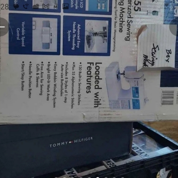 Sewing Machine Quilting Digital Brother XR1355 Wide New in sealed box - Picture 4 of 5